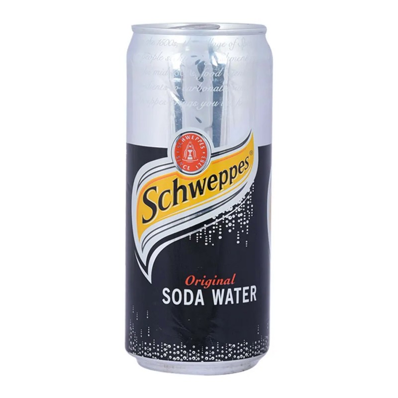 SCHWEPPES SODA WATER